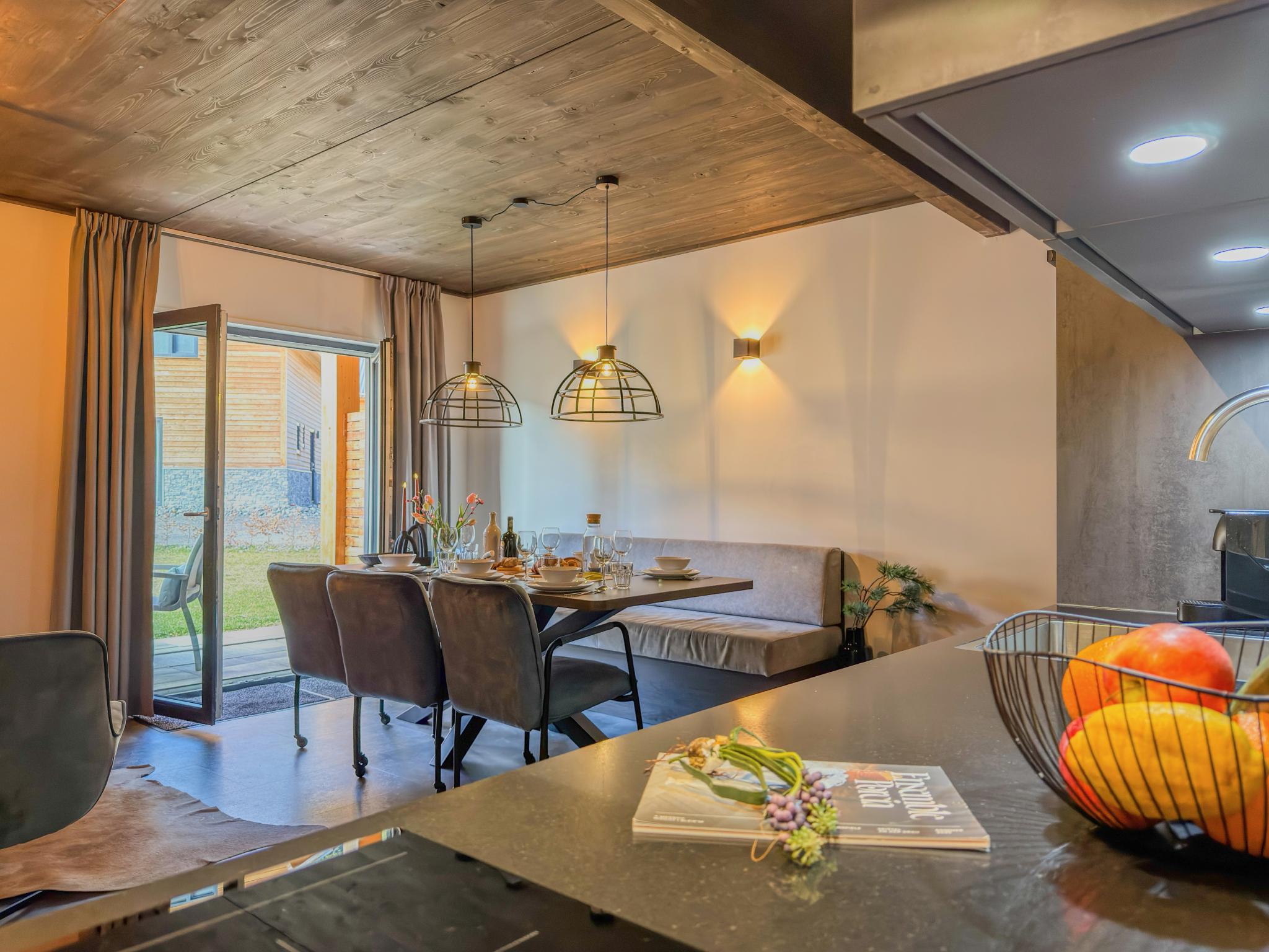 Outdoor terrace and views at Alpensee in Afritz am See