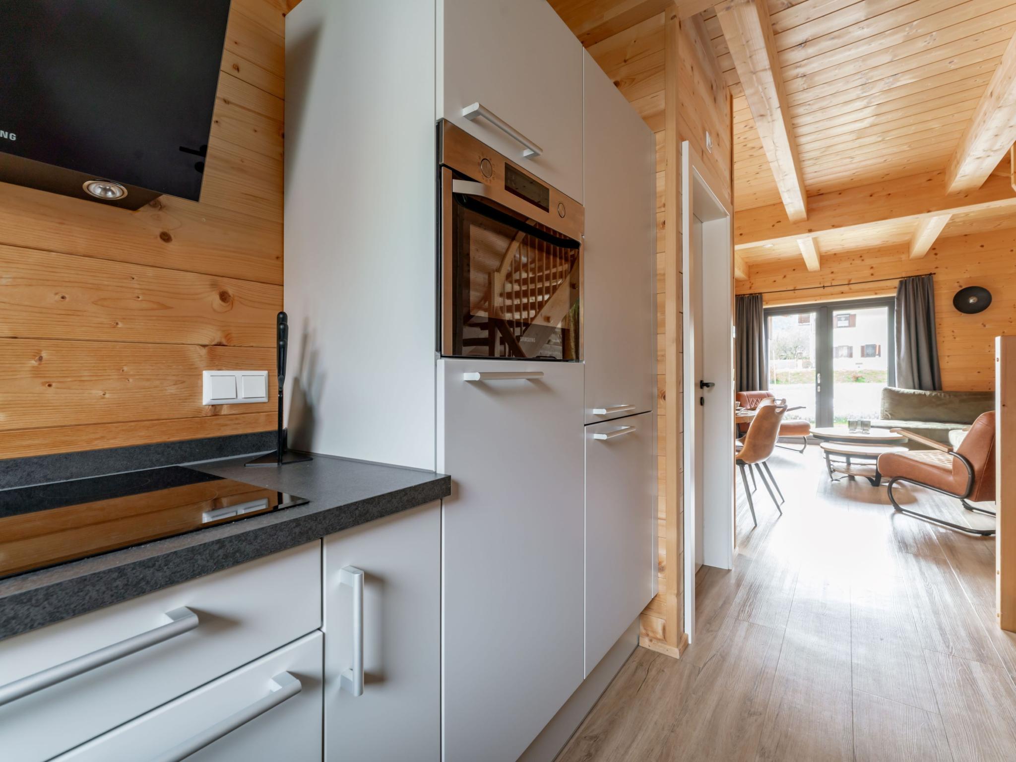 Bedroom with comfortable beds at Rattendorf 20A in Rattendorf