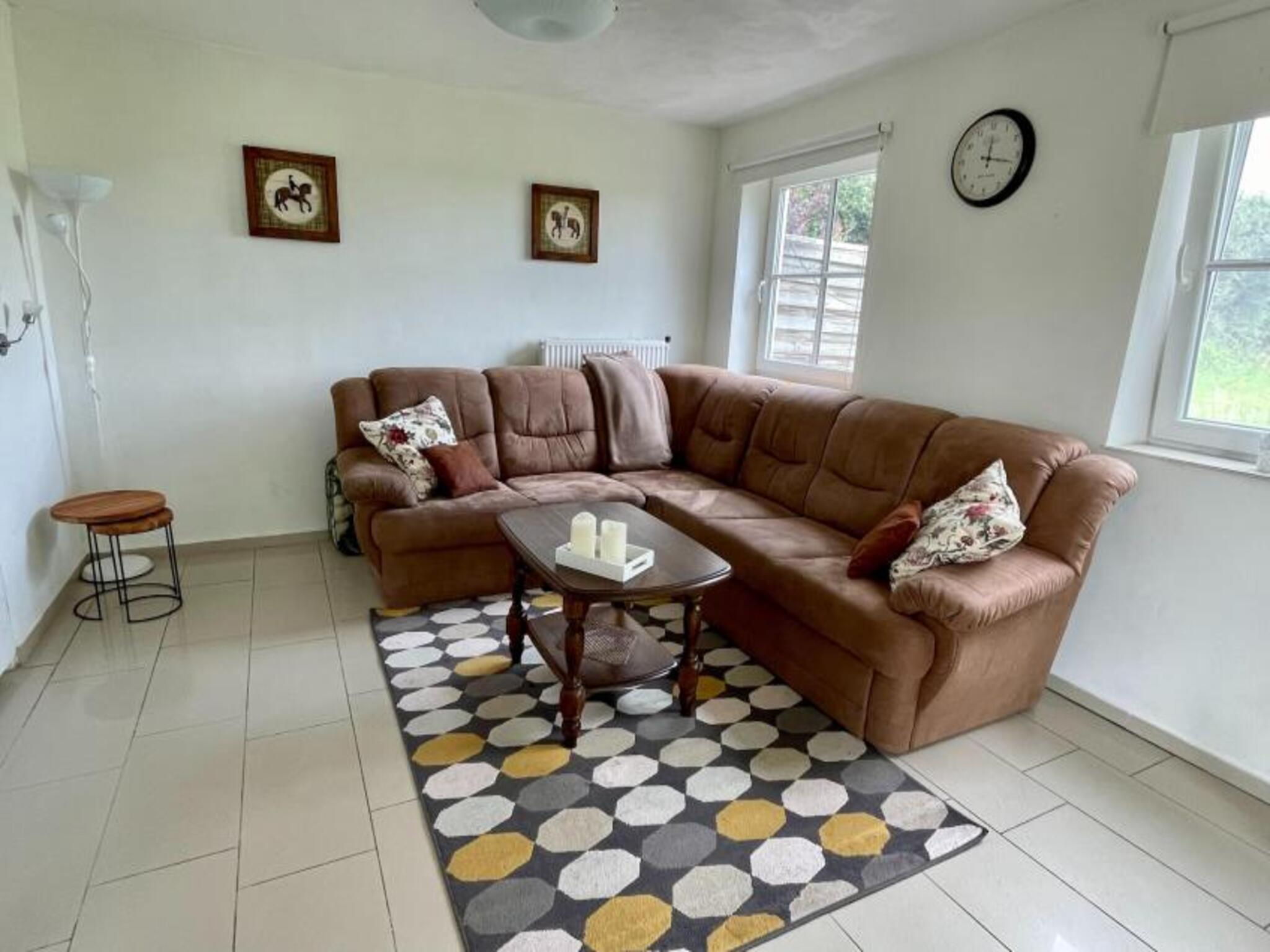 Bedroom with comfortable beds at Spijk vakantiehuis in Spijk