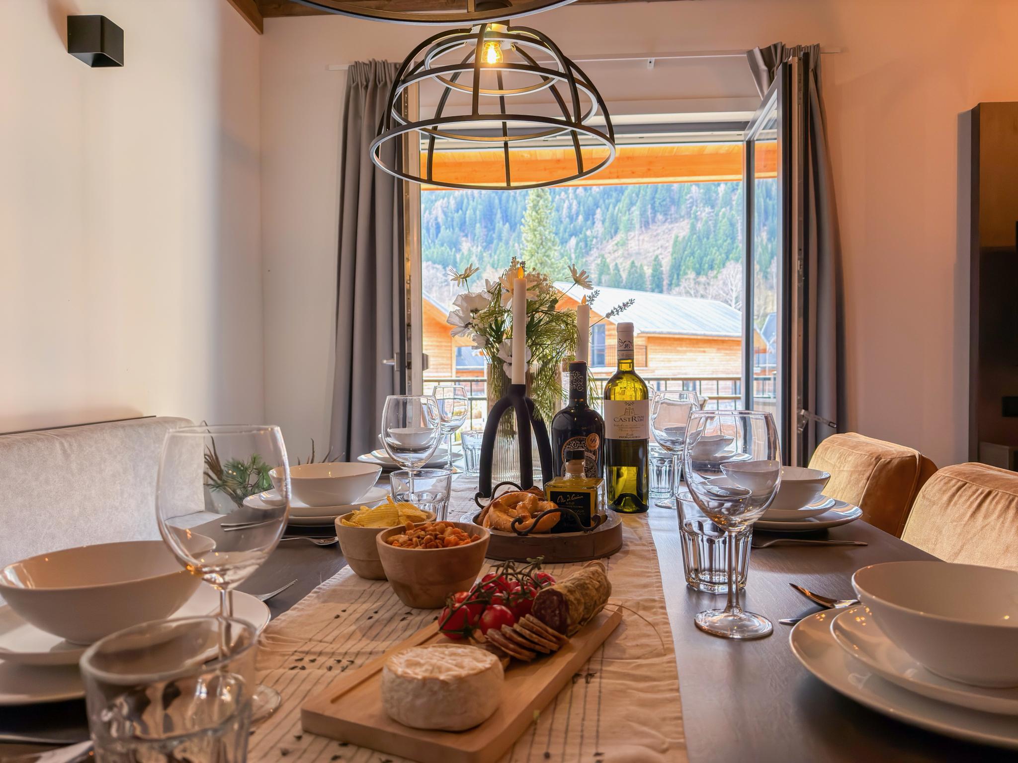 Modern kitchen at Alpenblick Afritzer See in Afritz am See