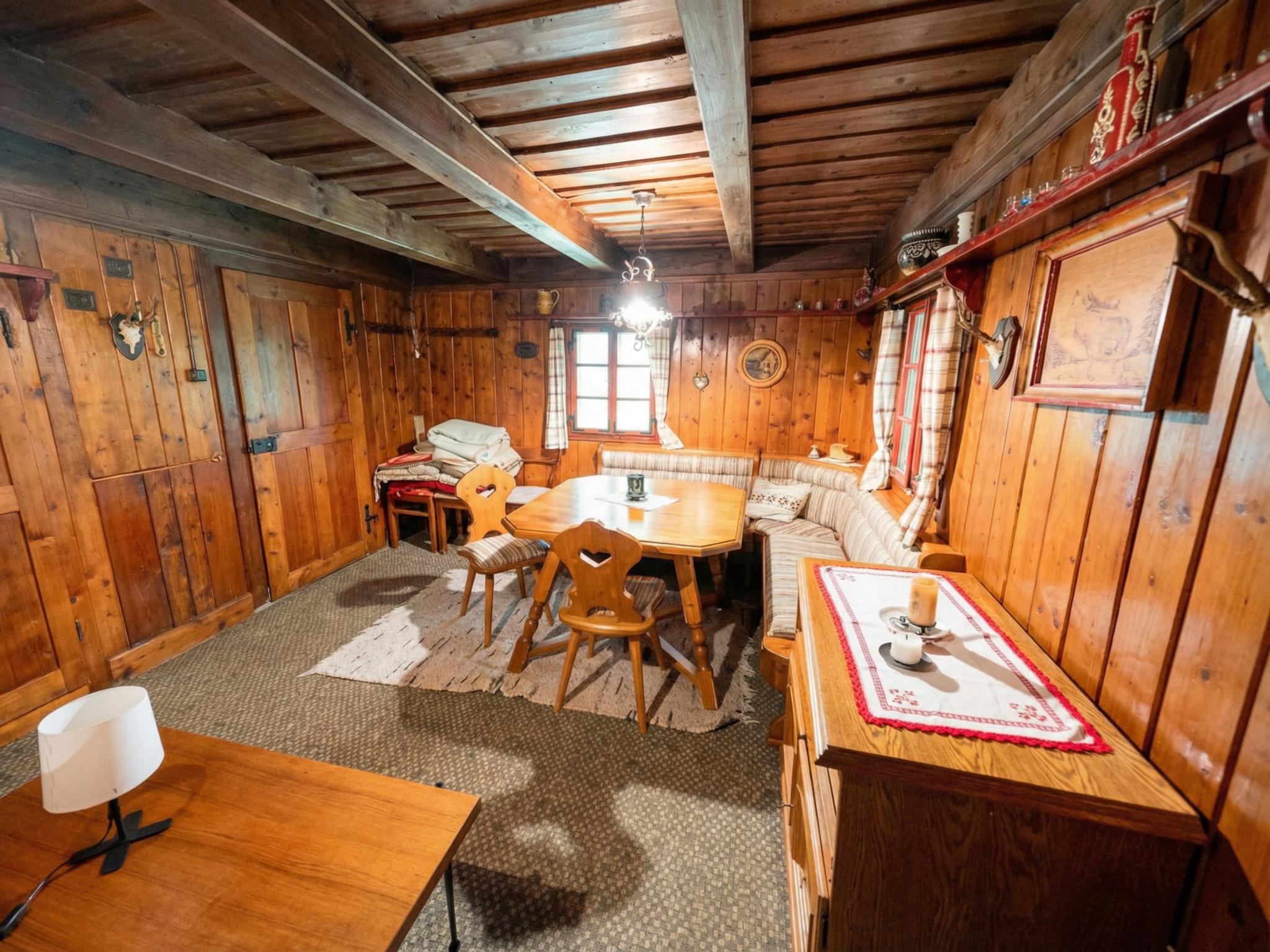 Outdoor terrace and views at Almhütte Seebergalm in Seewiesen