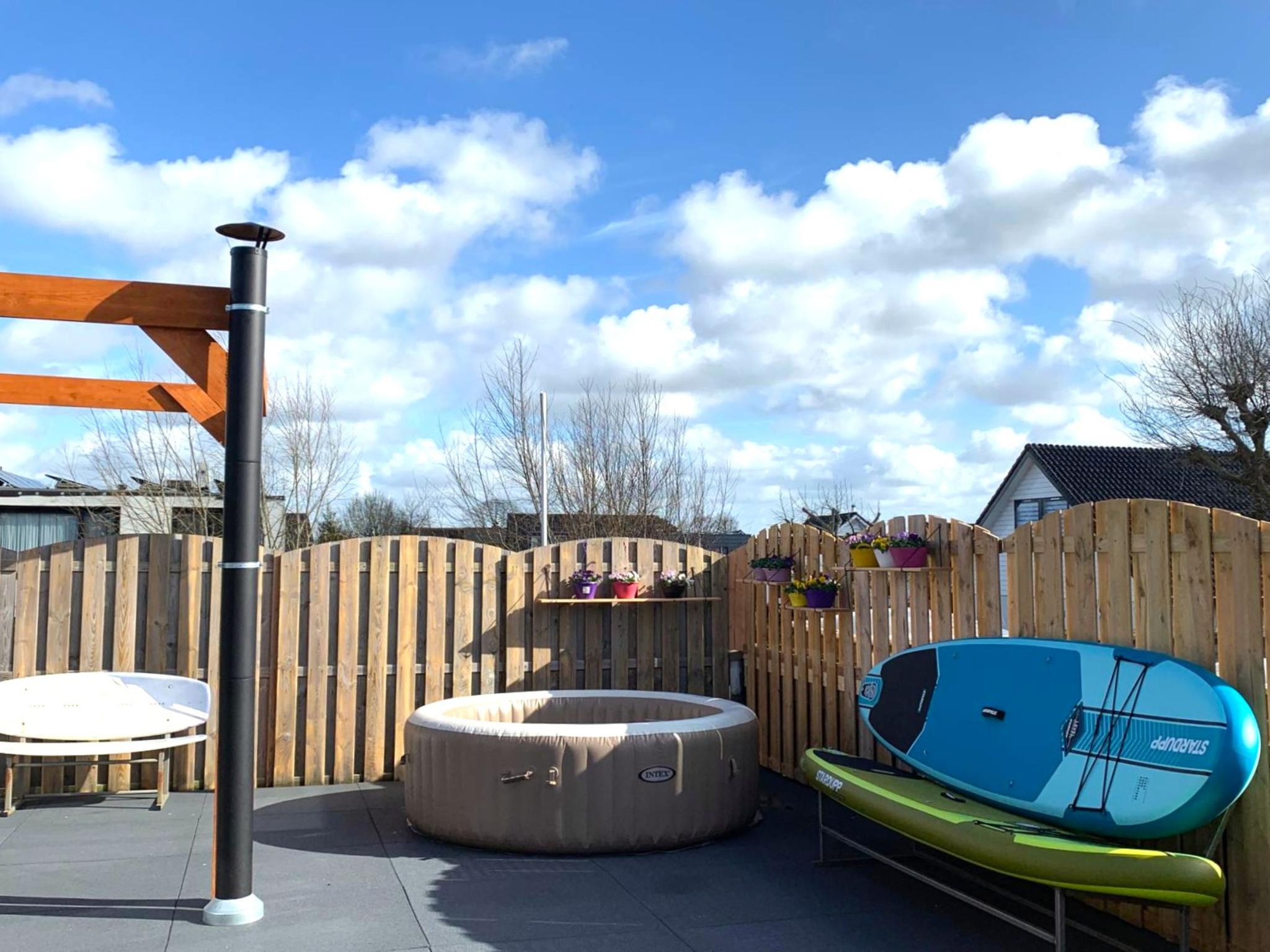 Bedroom with comfortable beds at Lakes Small in Kaag