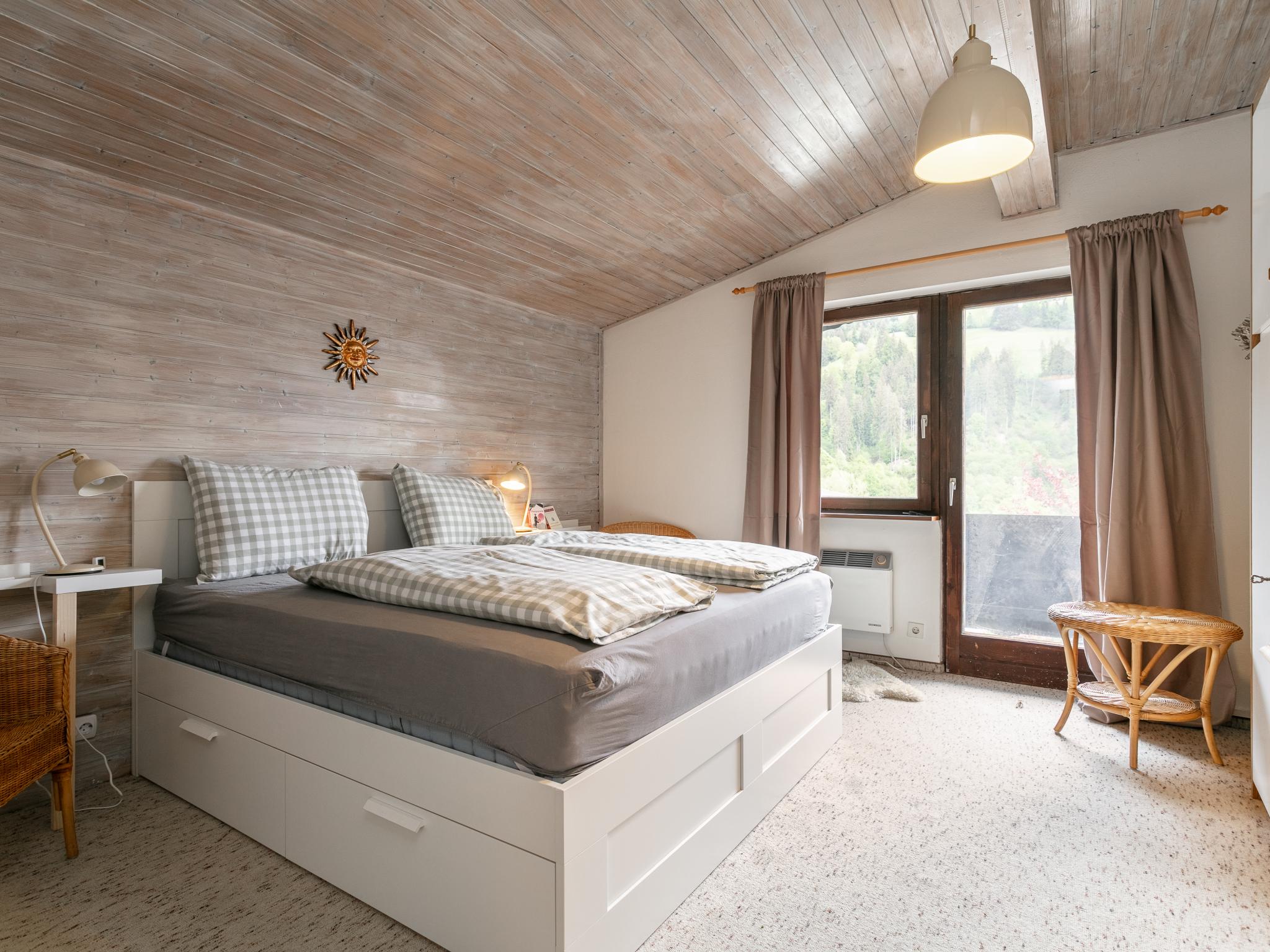 Outdoor terrace and views at Familien Lodge Fleckalm in Kirchberg in Tirol