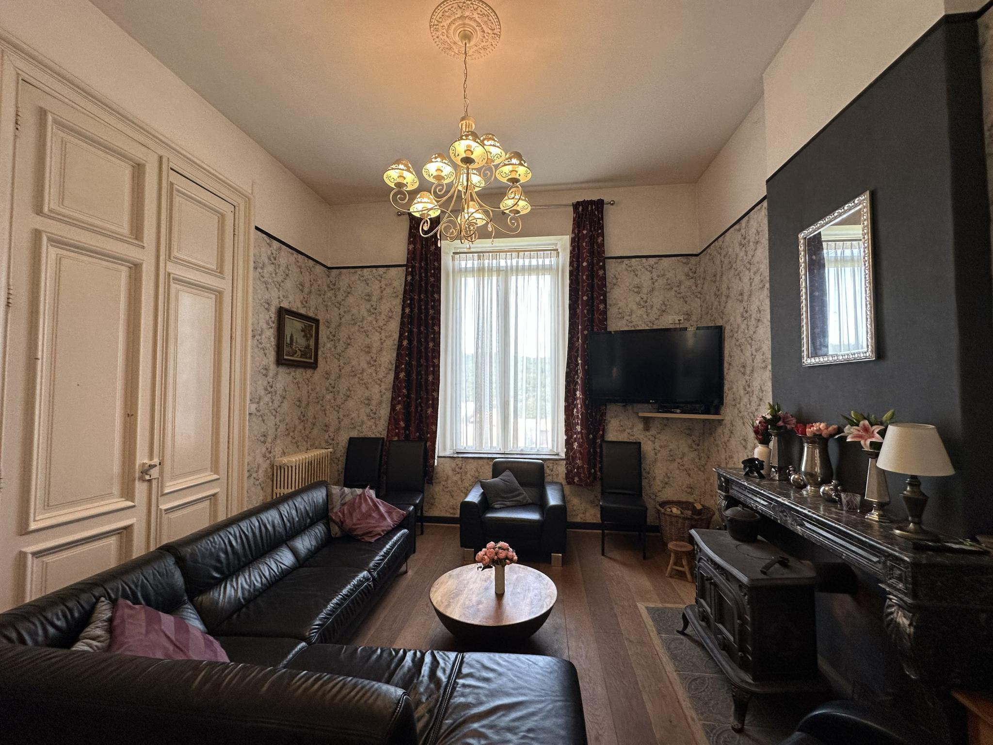 Bedroom with comfortable beds at La Tulipe in Vireux-Molhain