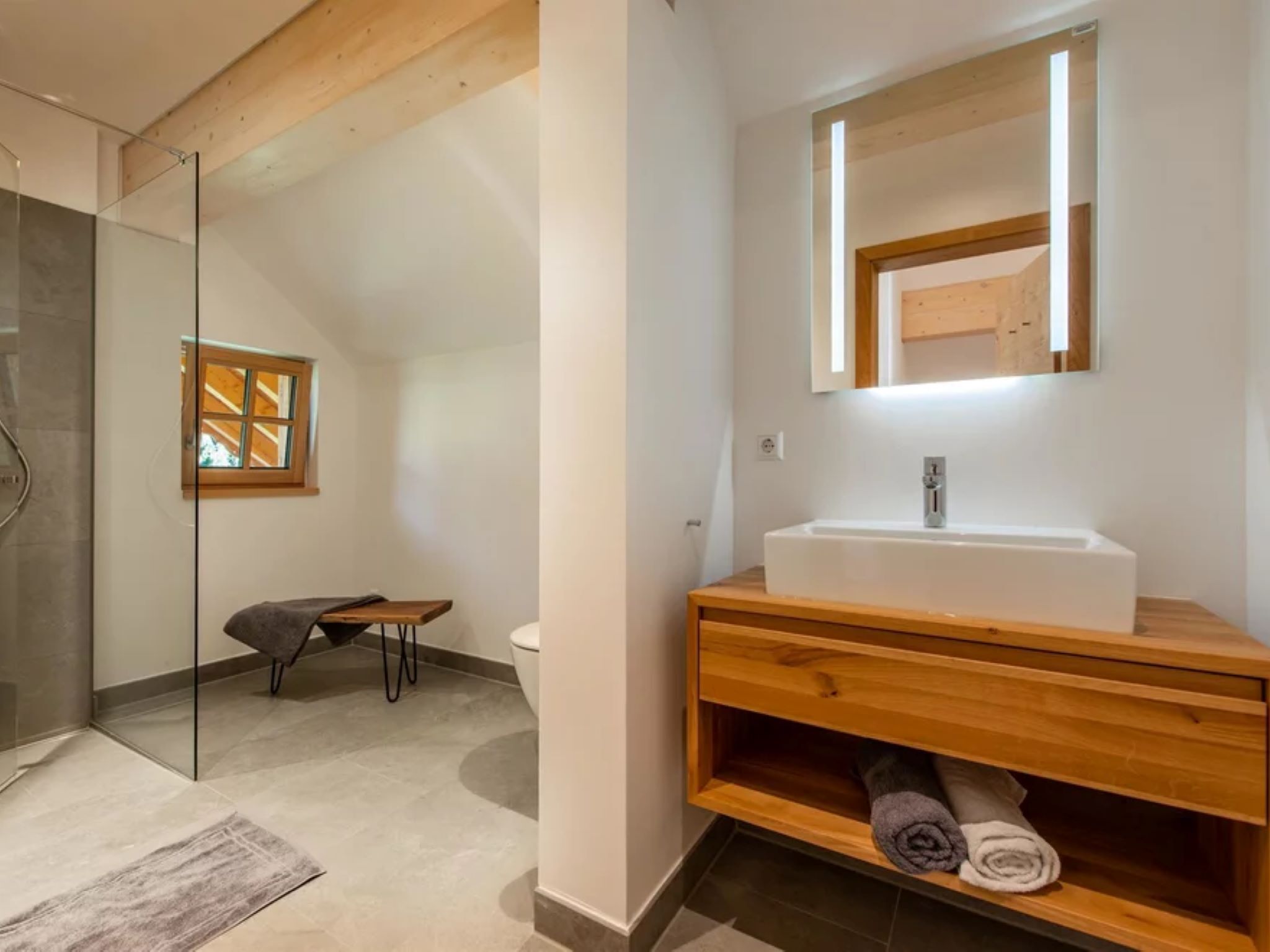 Bathroom facilities at Chalet Jona in Haus im Ennstal/Weißenbach