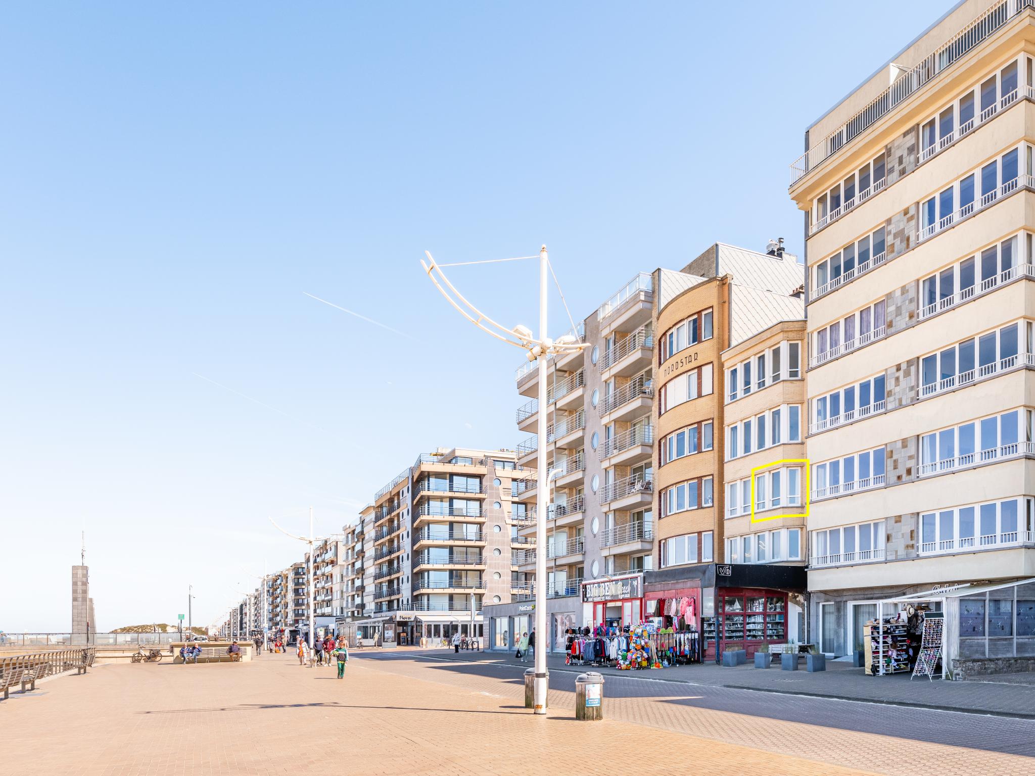Outdoor terrace and views at Playa time in Koksijde