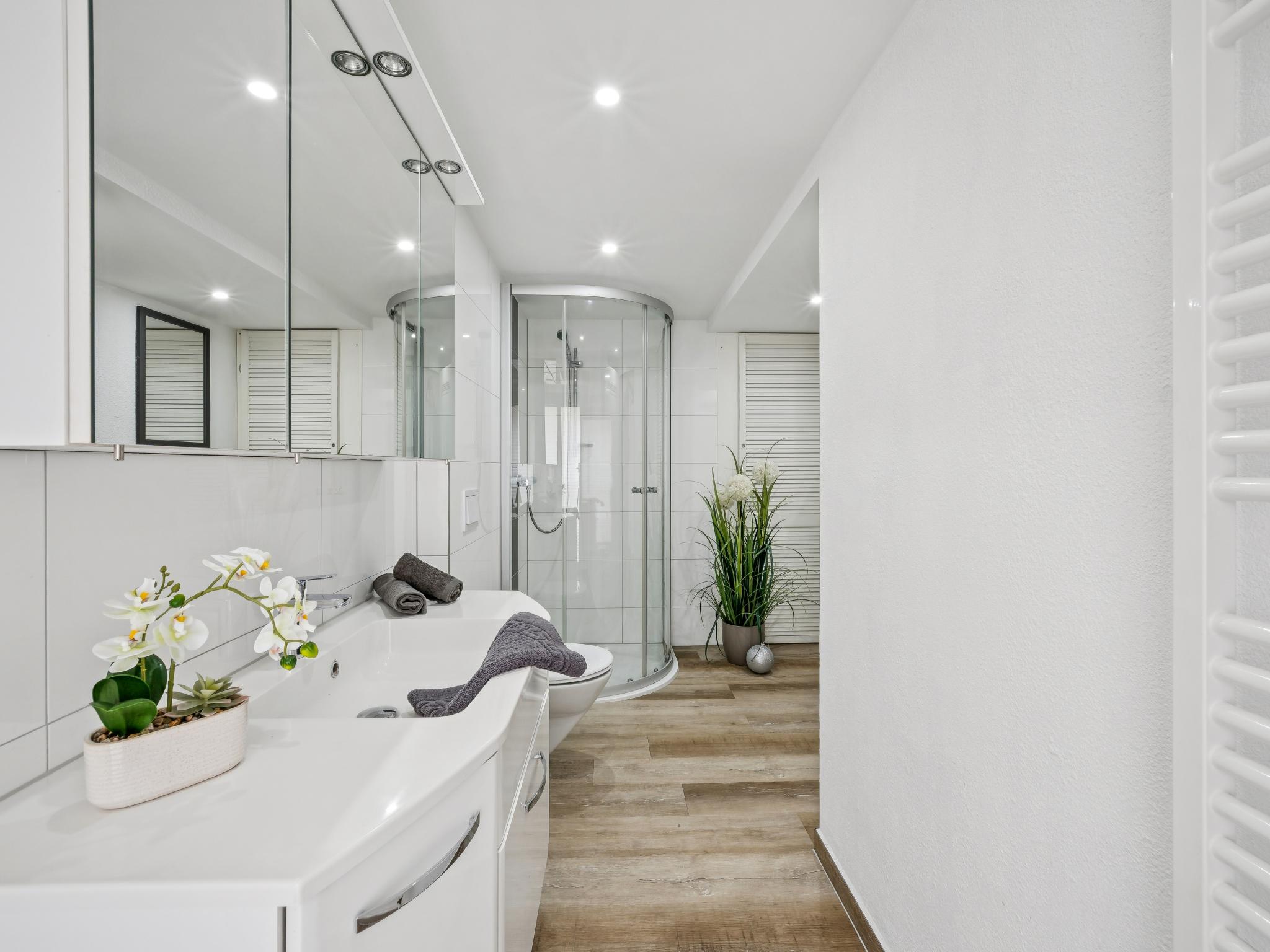 Outdoor terrace and views at Modern apartments harz I in Elbingerode
