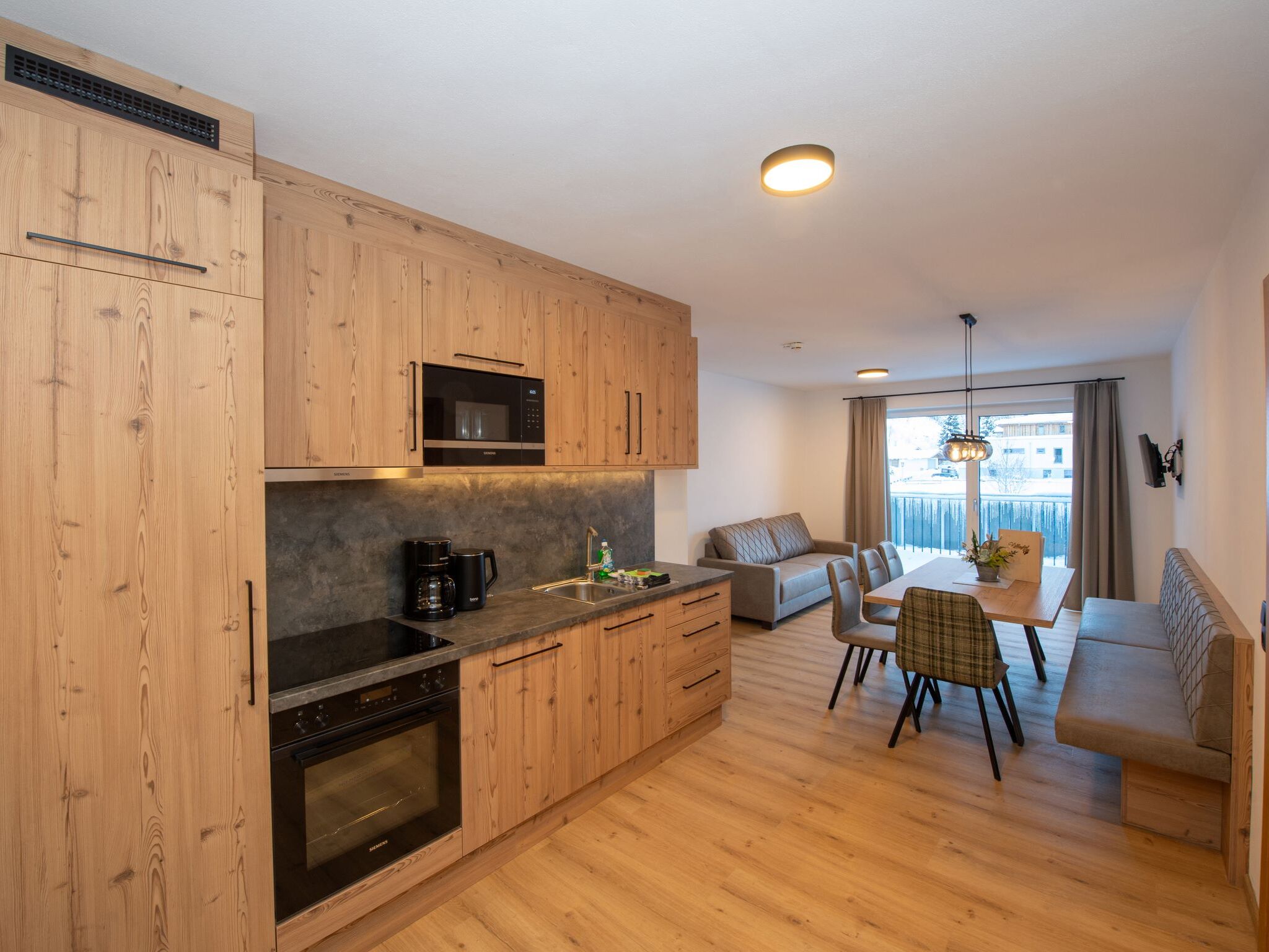 Bedroom with comfortable beds at Kollinghof 4 in Hinterglemm
