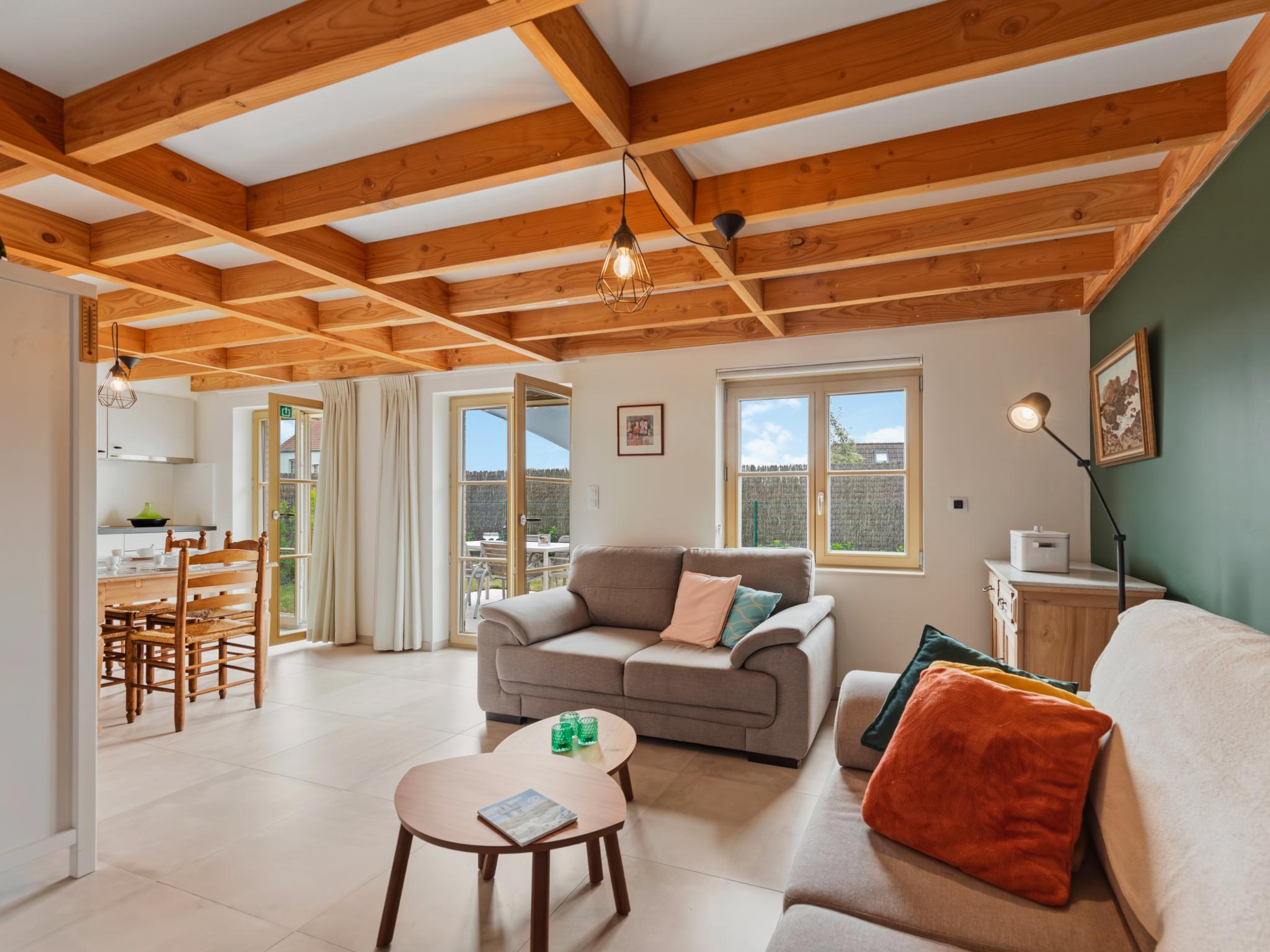 Bedroom with comfortable beds at Westhinder I H7 in Koksijde