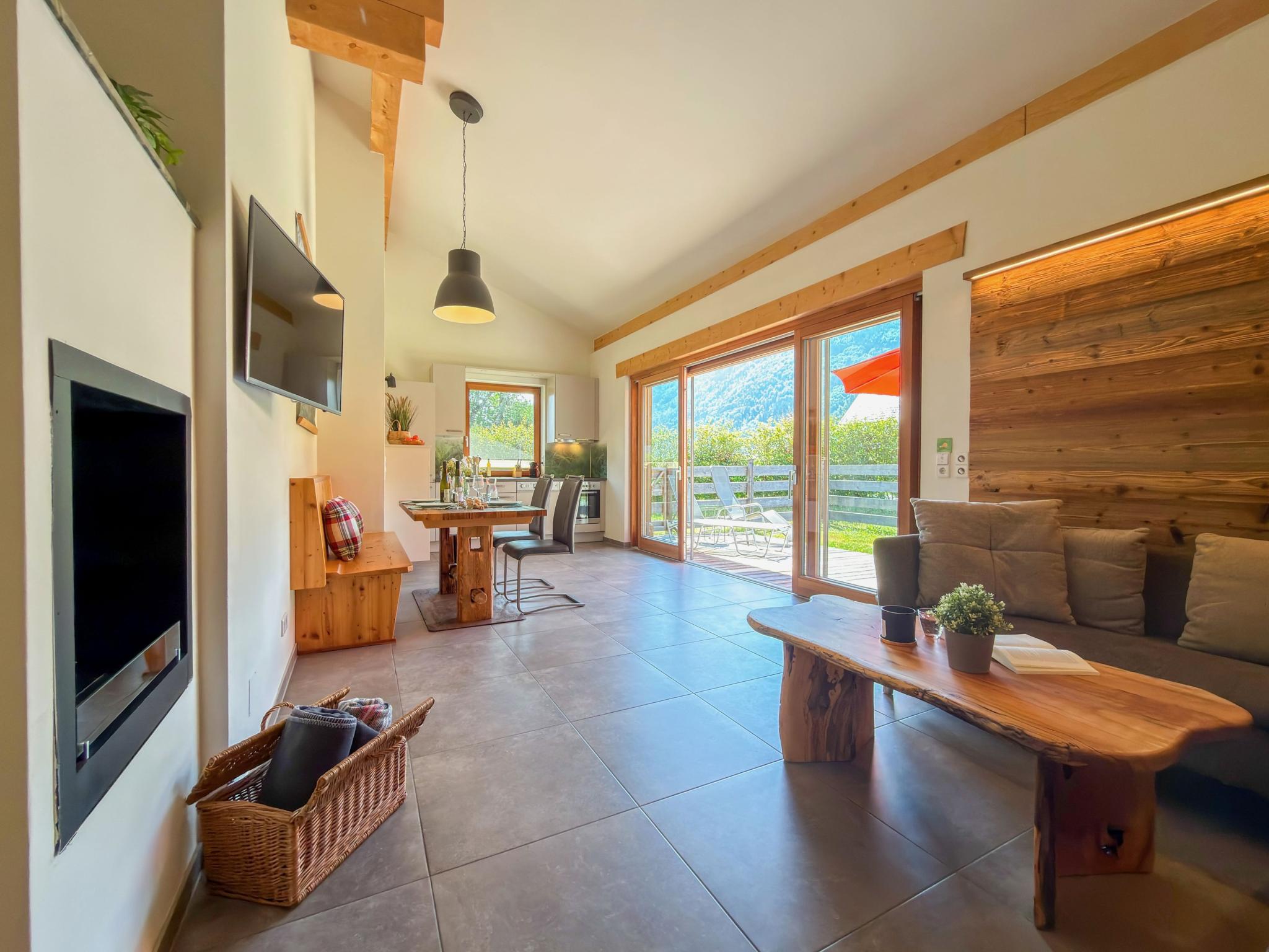 Bedroom with comfortable beds at Trebas 51 in Hermagor-Pressegger See