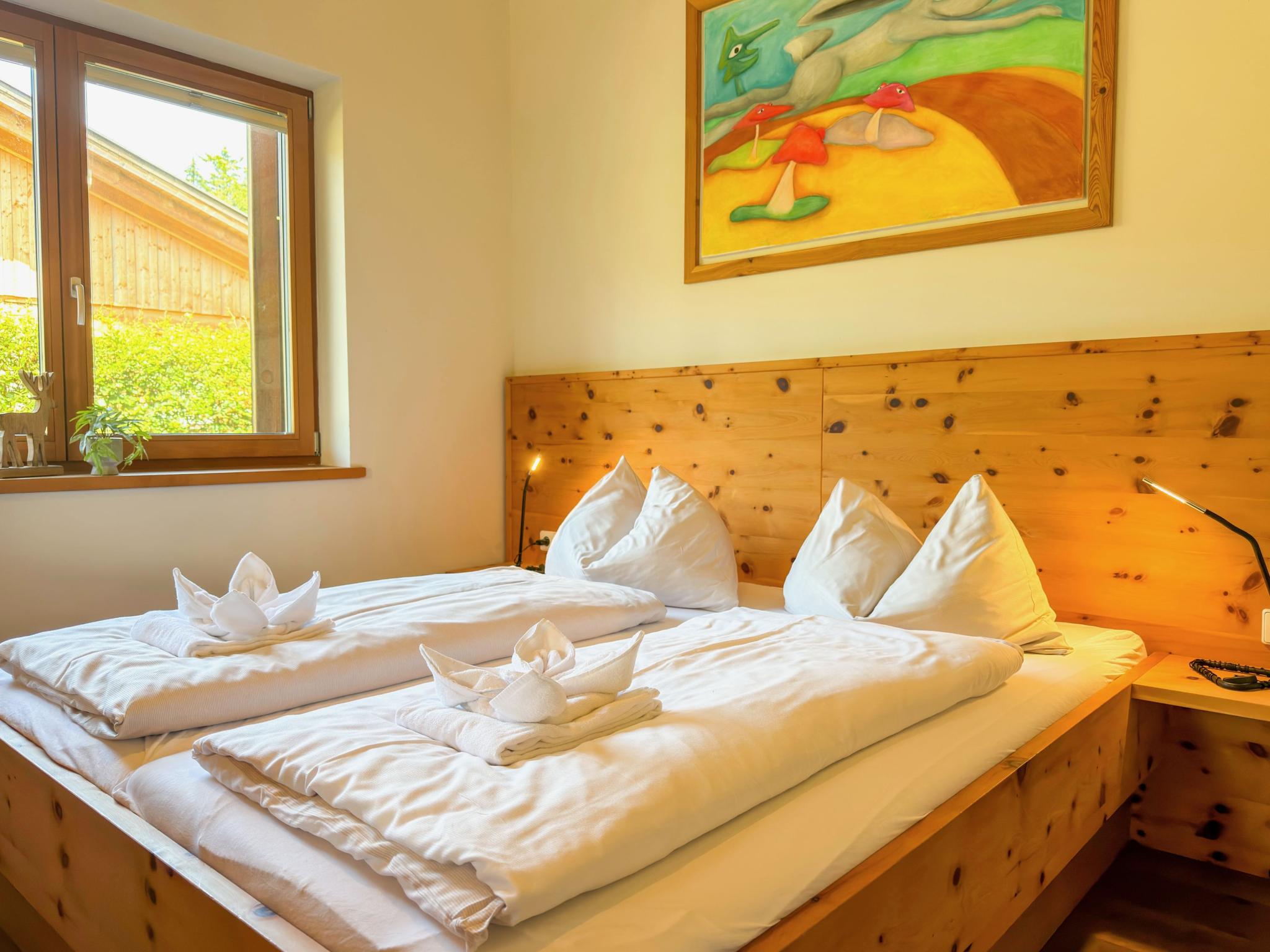 Outdoor terrace and views at Trebas 51 in Hermagor-Pressegger See