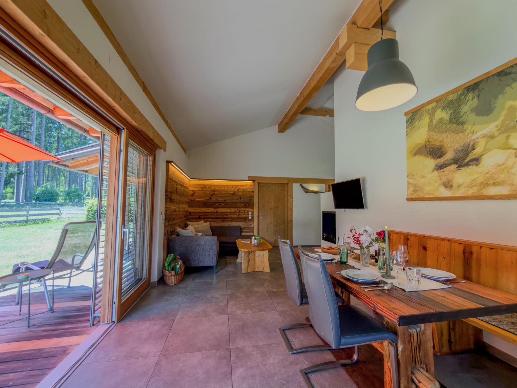Living area at Oselitzen 56 in Hermagor-Pressegger See