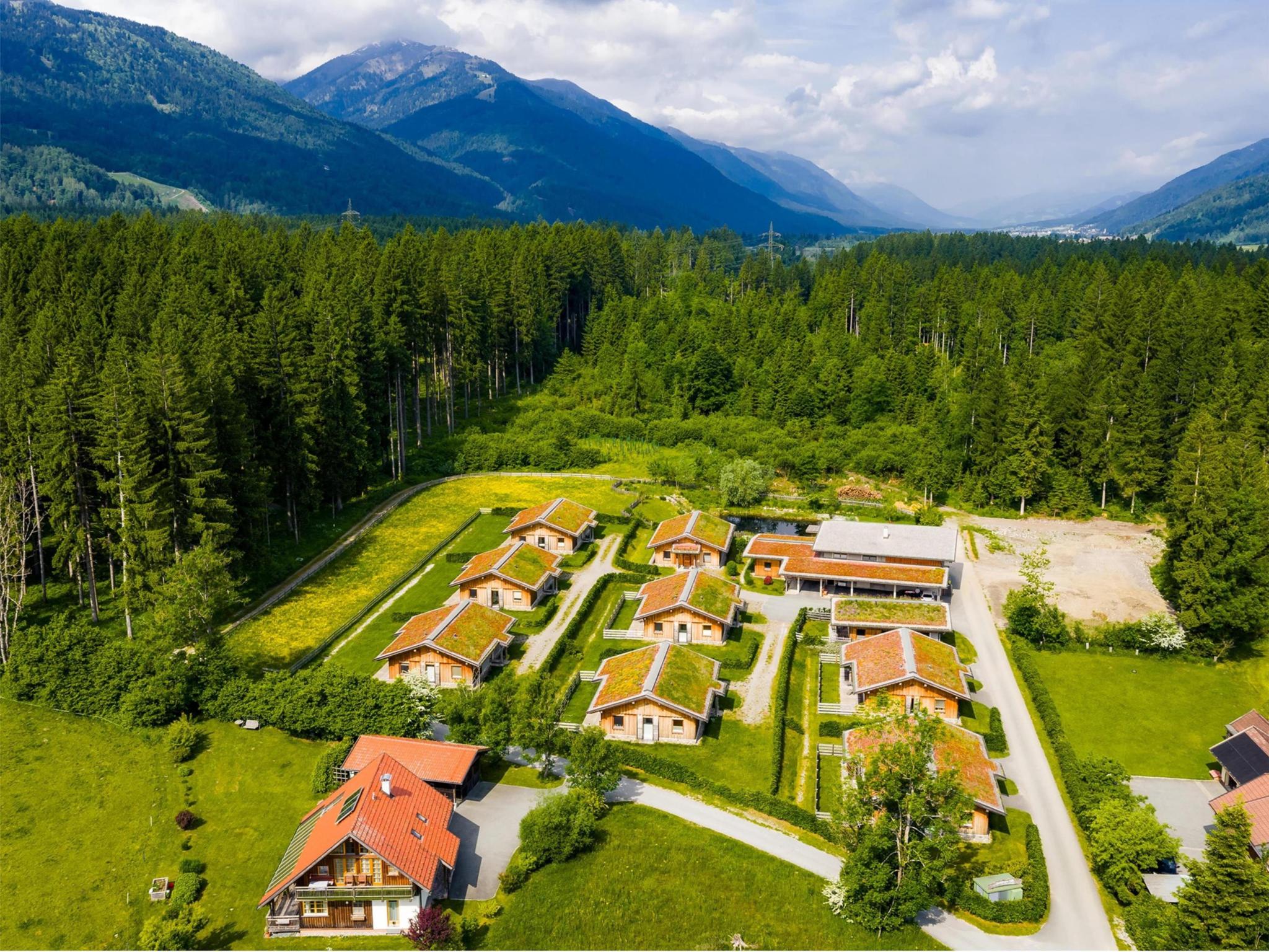 Swimming pool area at Grasine 58 in Hermagor-Pressegger See