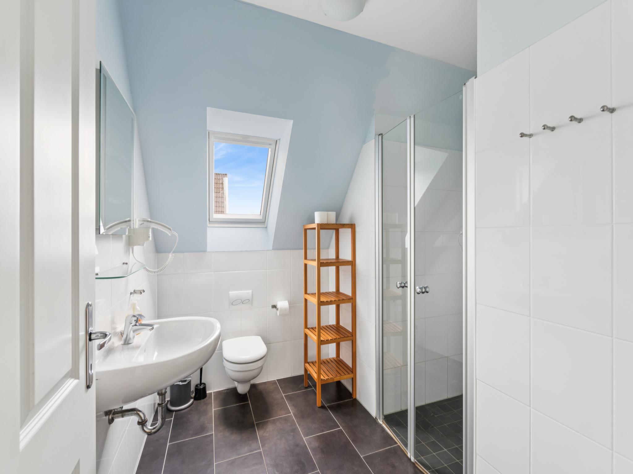 Bathroom facilities at Jojohus in Bastorf