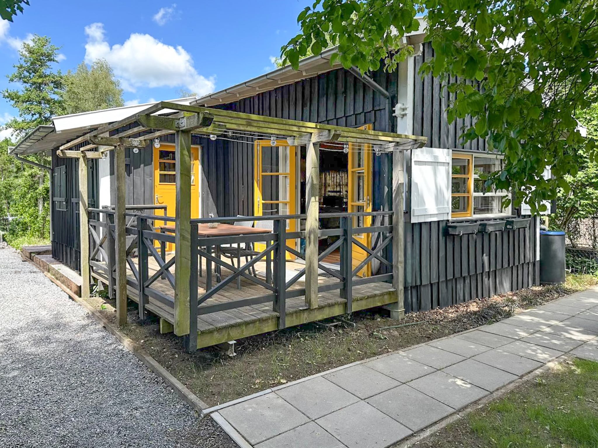 Living area at Zwarte Blokhut in Heinkenszand