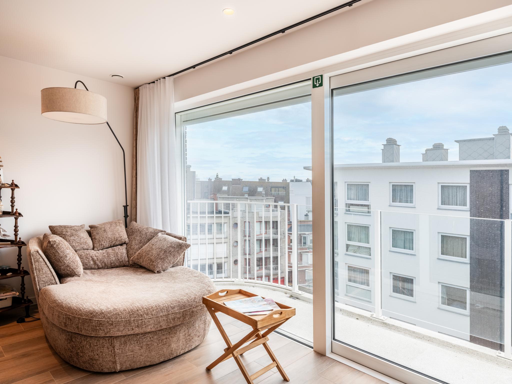 Living area at La Balise vijfde in Koksijde