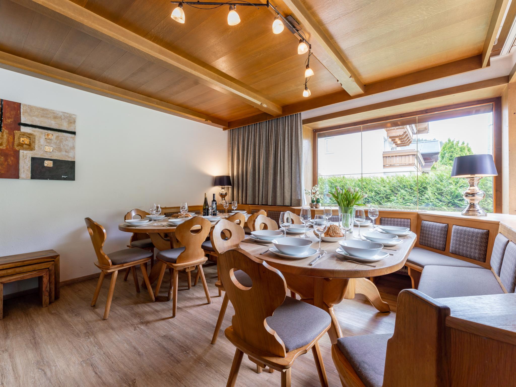 Bedroom with comfortable beds at Saalach in Saalbach-Hinterglemm