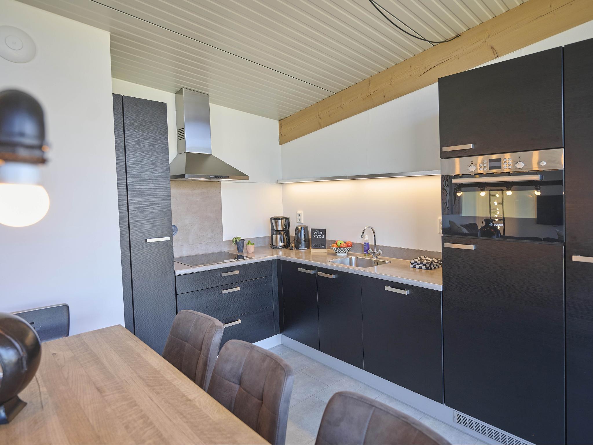 Modern kitchen at Strandparel in Callantsoog