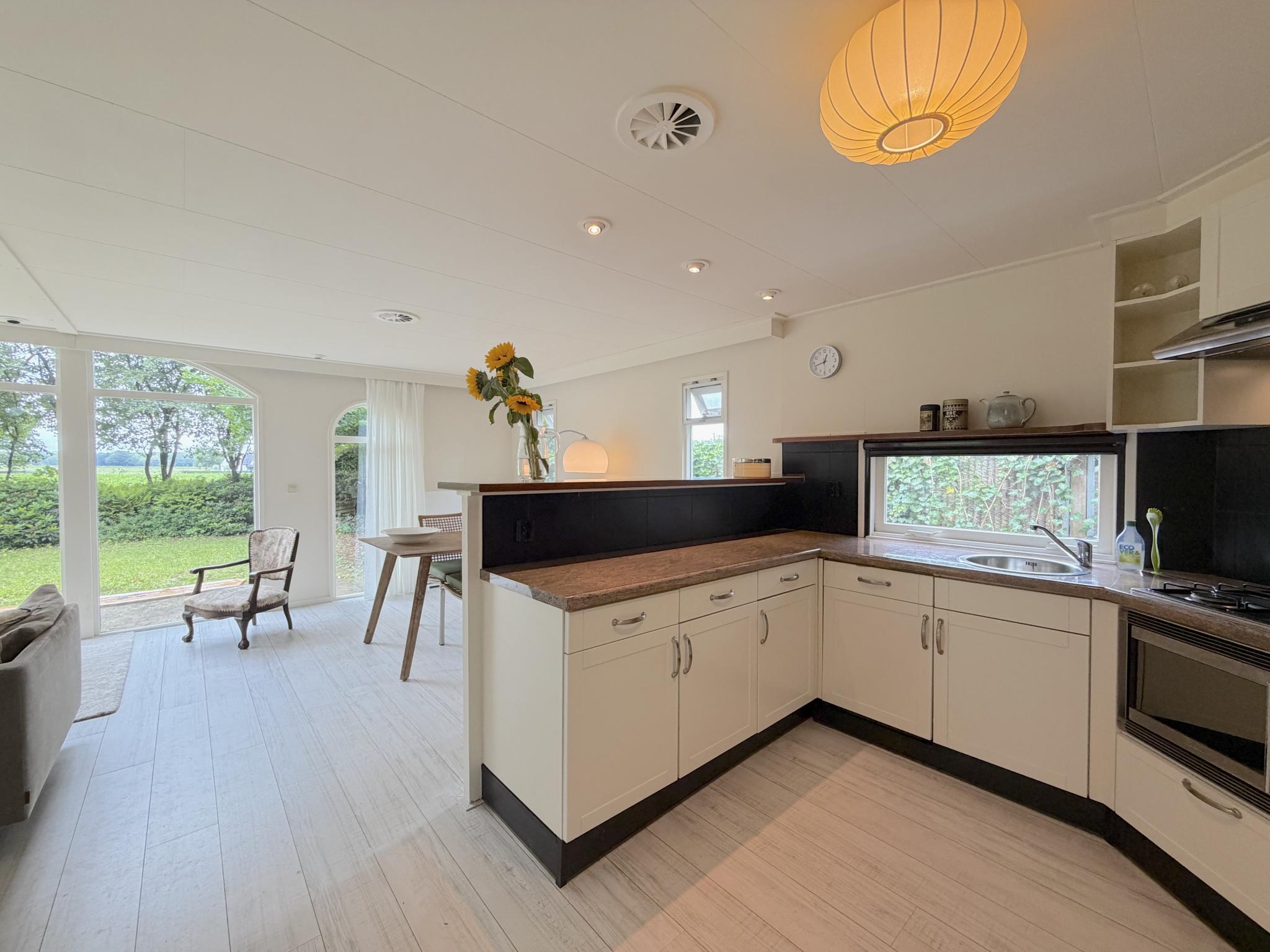 Modern kitchen at Villaatje Veluwe in Garderen