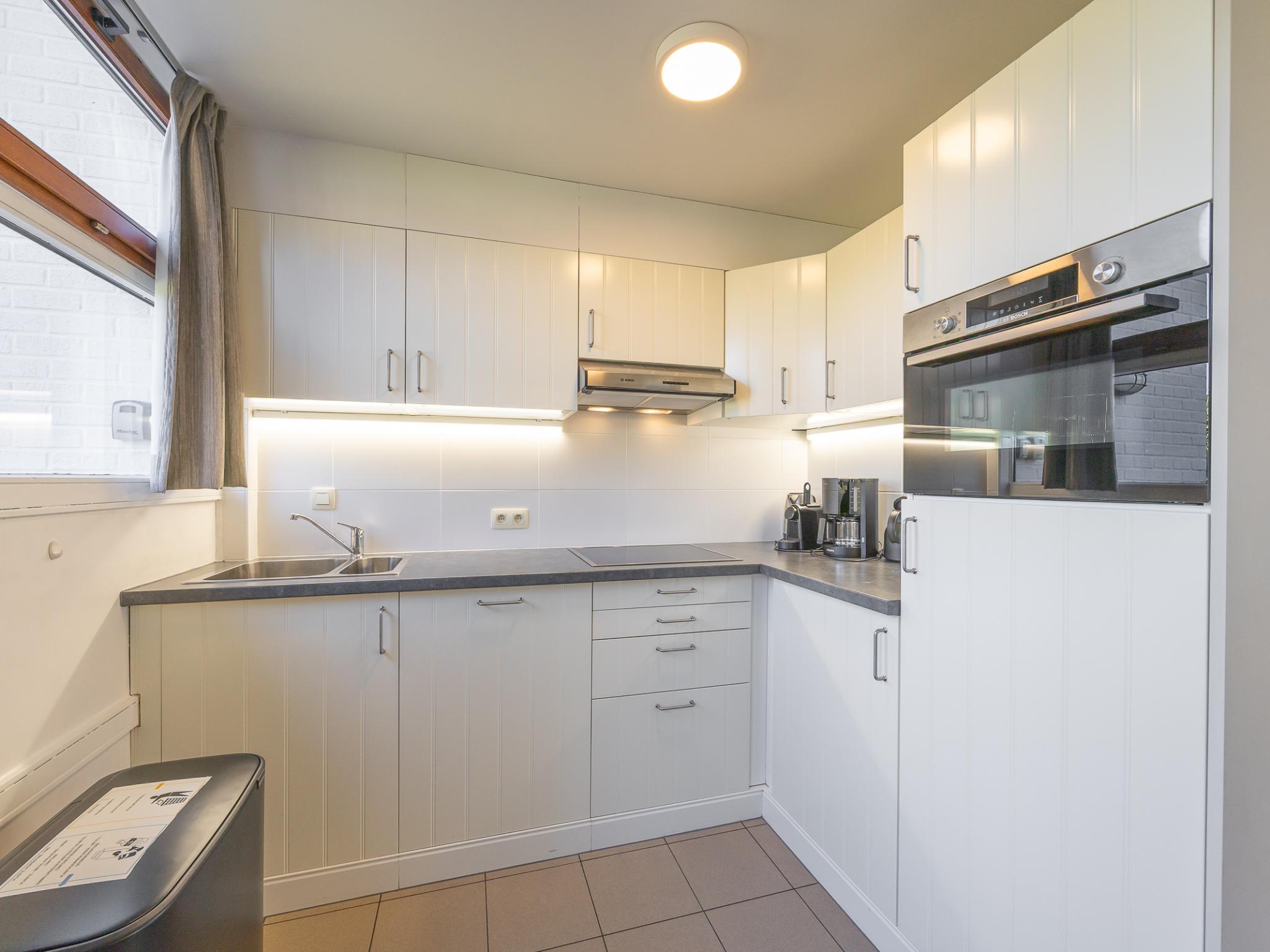 Modern kitchen at Duinengolf - Zeeanemoon 10 in Westende