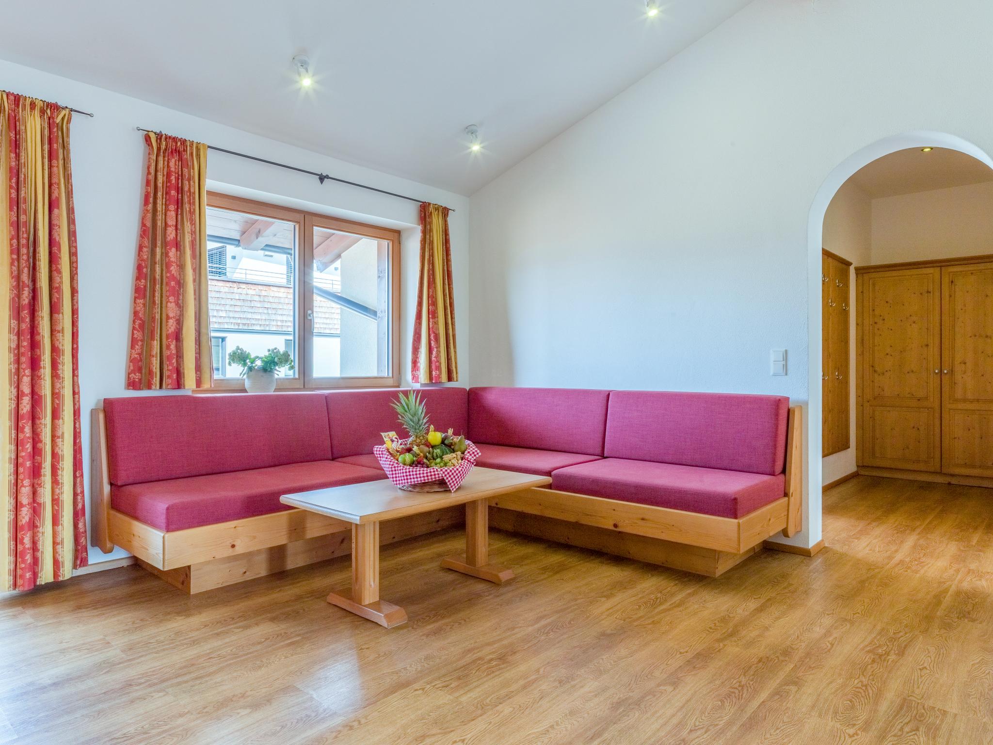 Bedroom with comfortable beds at An der Gondelstation A5 in Brixen im Thale