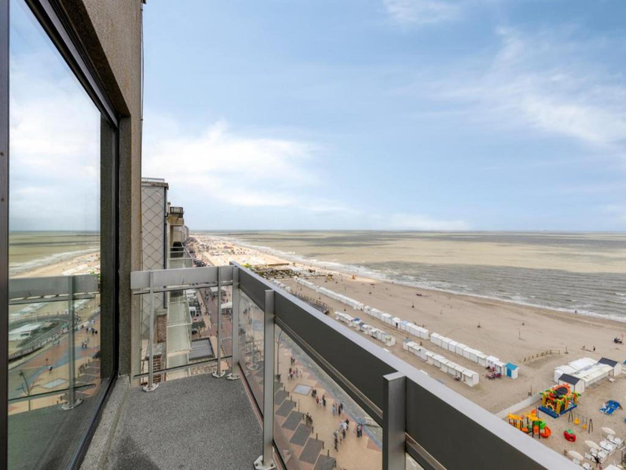 Living area at Golfbreker Seaview in Blankenberge