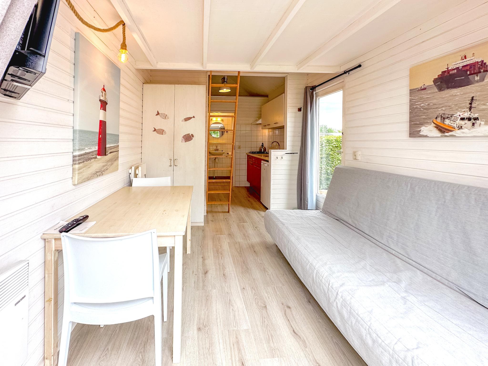 Modern kitchen at Sea white in Ellemeet