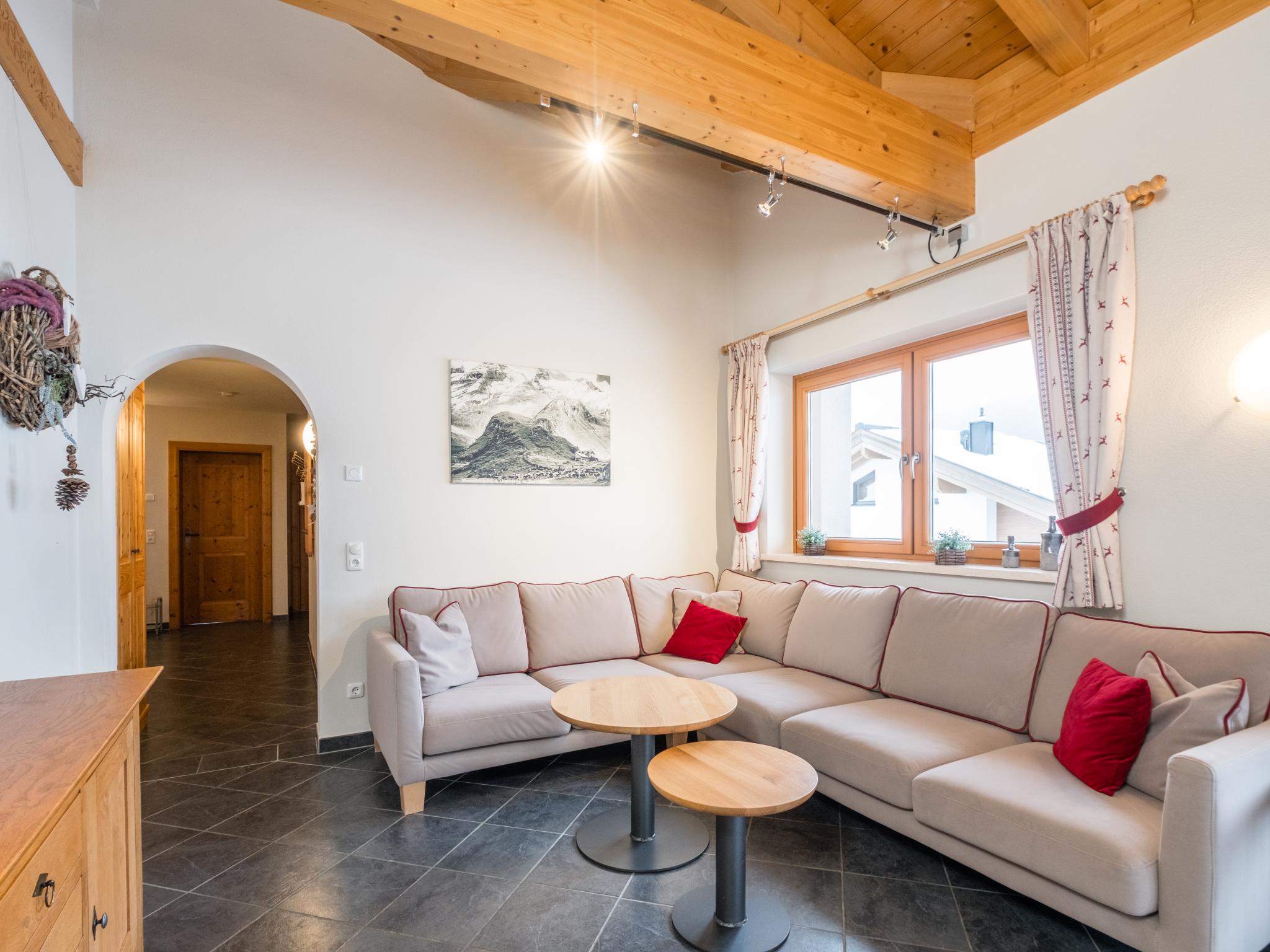 Bedroom with comfortable beds at Traumlage Ski in - Ski out in Saalbach-Hinterglemm