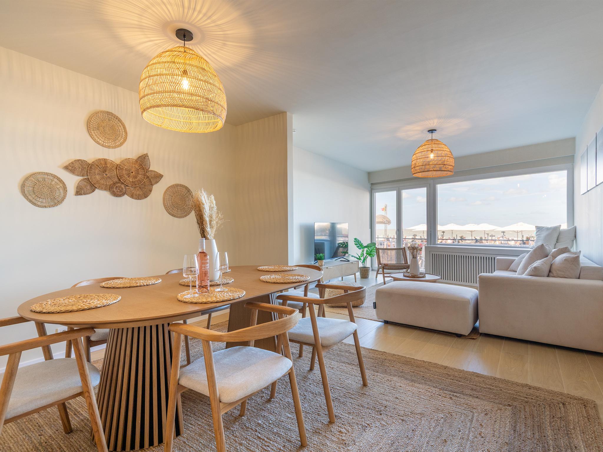 Outdoor terrace and views at Costa Brava - 1B in Blankenberge