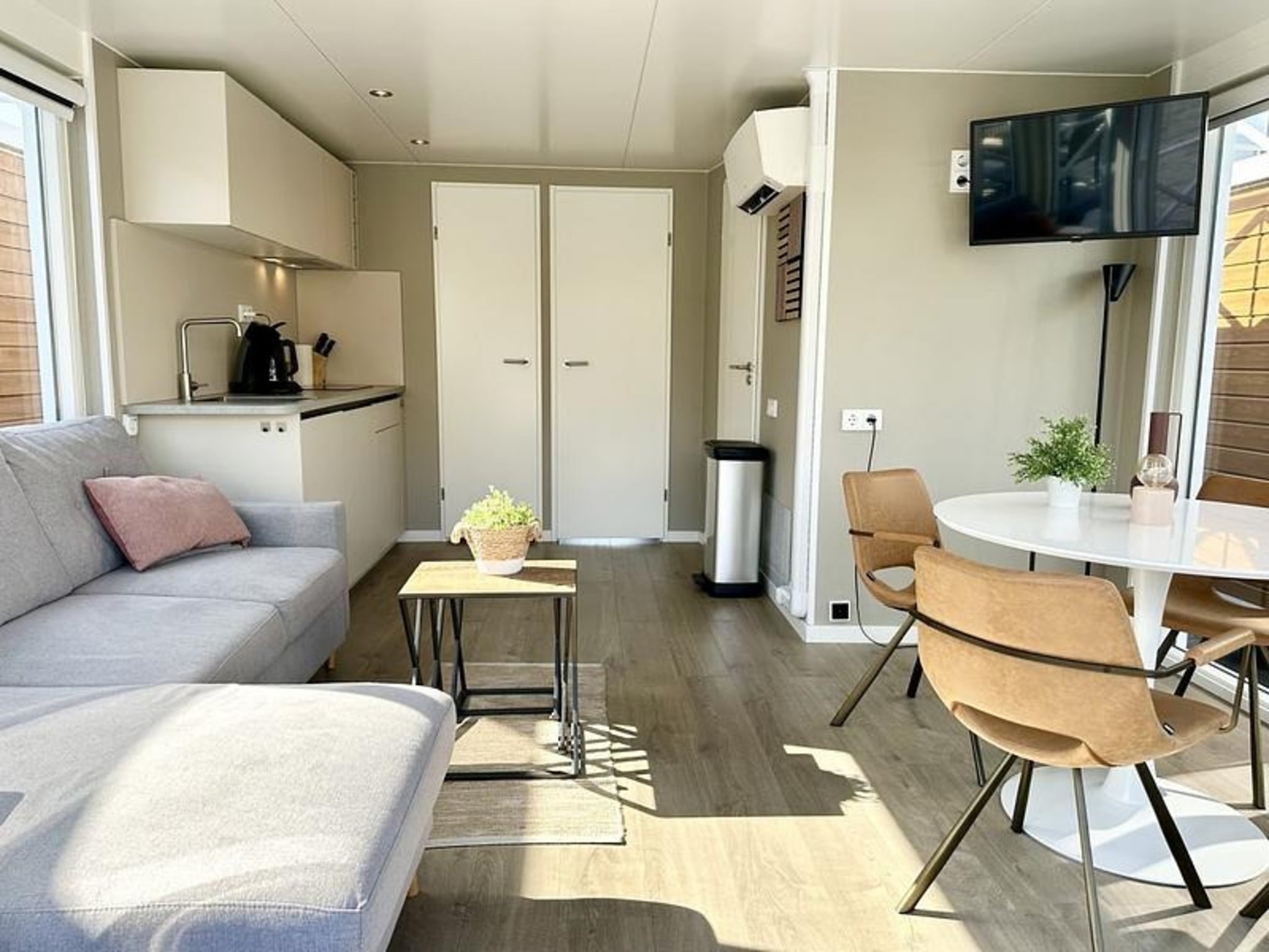 Living area at De Zeeuwse Vloot in Wolphaartsdijk