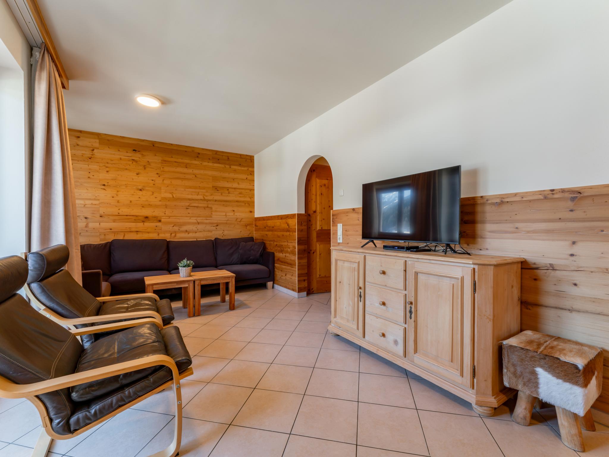 Outdoor terrace and views at Panoramablick Ski in - Ski out in Hinterglemm