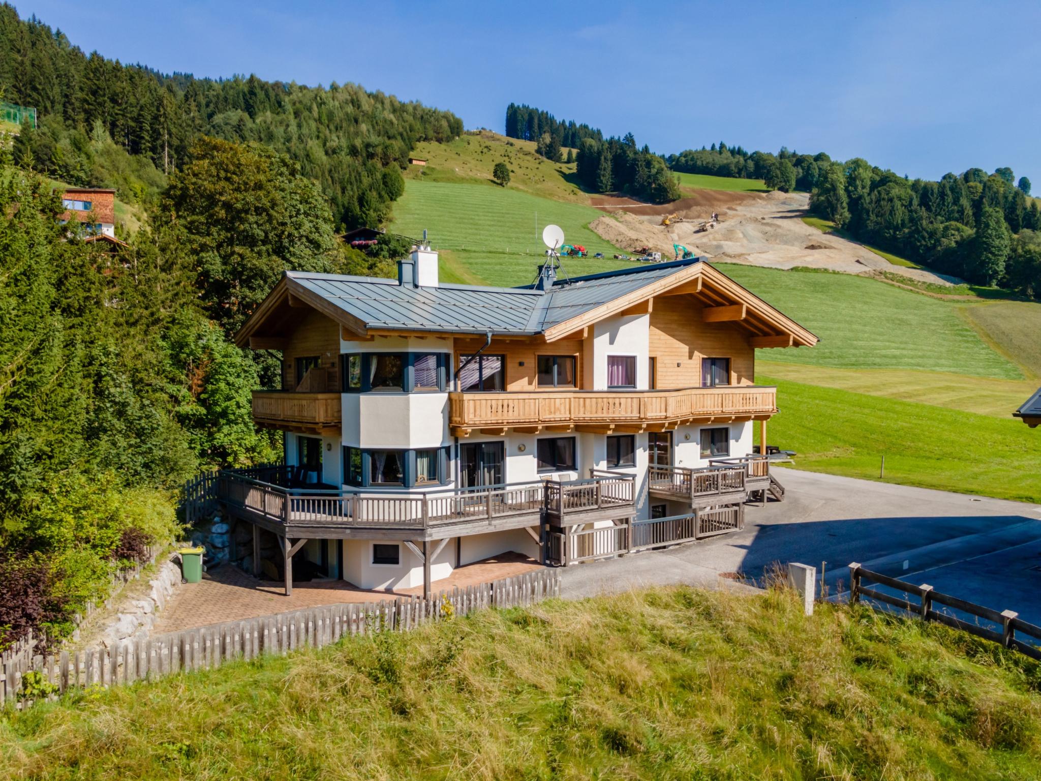 Panoramablick Ski in Ski out Salzburgerland