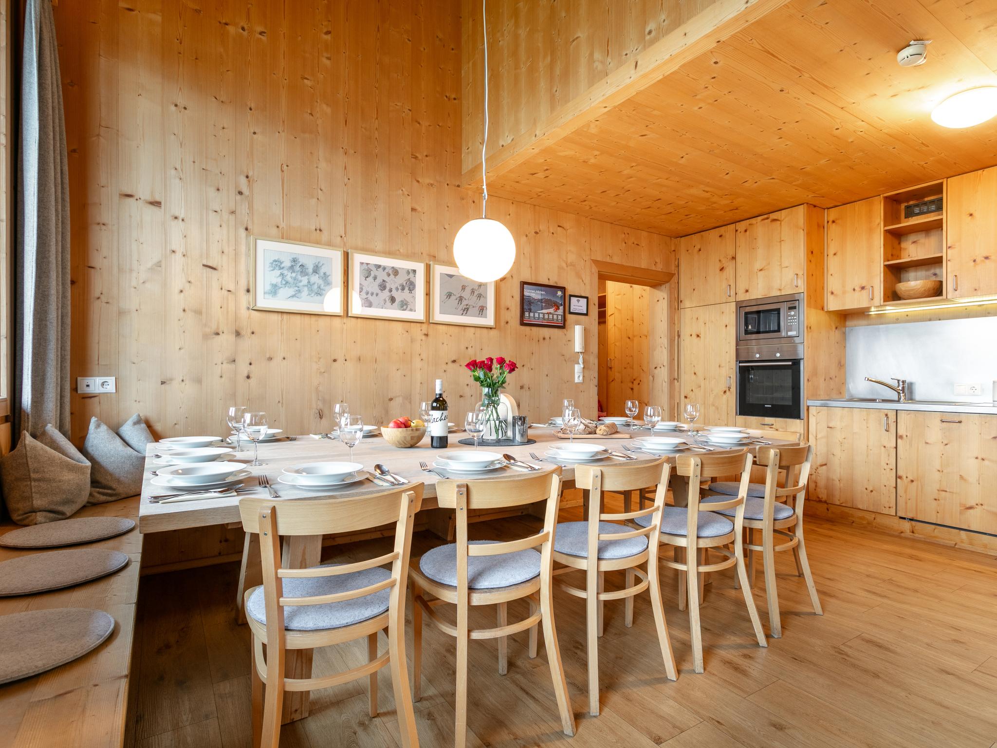 Modern kitchen at Waidachhaus 10 in Ramsau im Zillertal