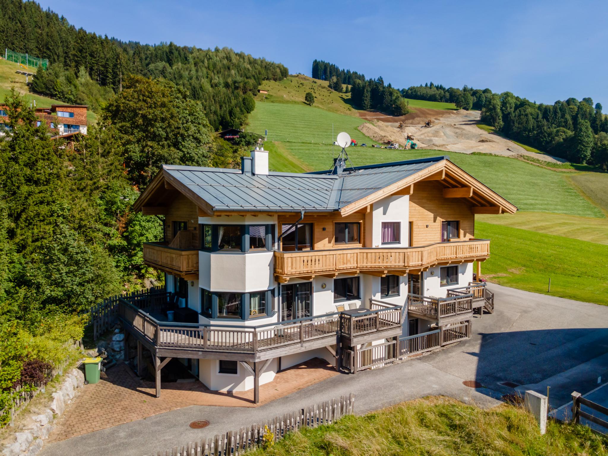 Living area at Reiterblick Ski in - Ski Out in Hinterglemm
