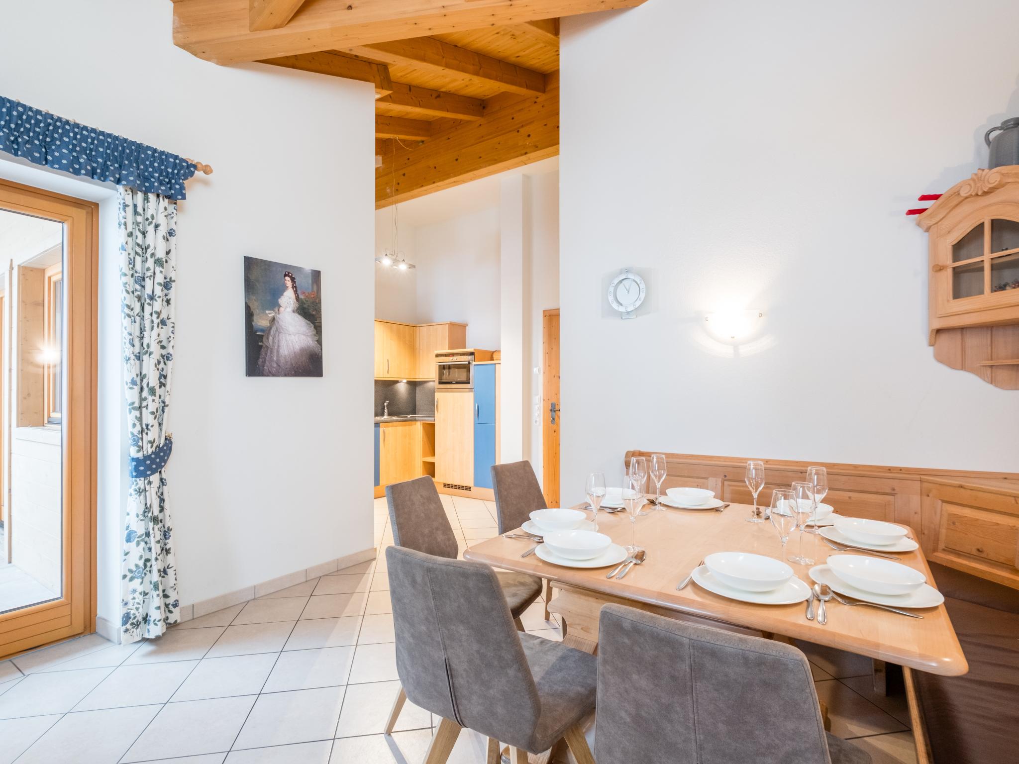 Outdoor terrace and views at Reiterblick Ski in - Ski Out in Hinterglemm