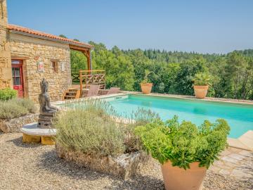 Pool des Ferienhauses