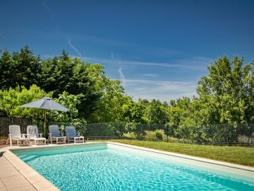 Pool des Ferienhauses