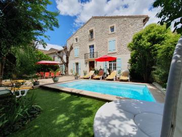 Piscine maison de vacances