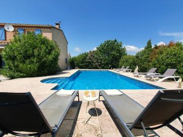 Pool des Ferienhauses
