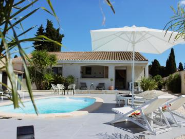 Pool des Ferienhauses