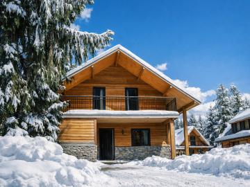Außenseite Ferienhaus