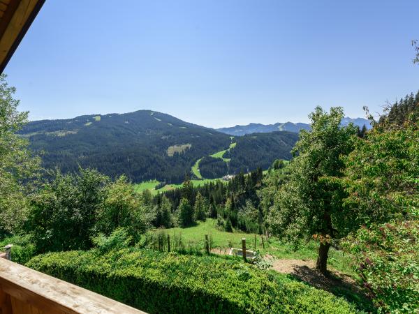 Aussicht vom Ferienhaus [Sommer]