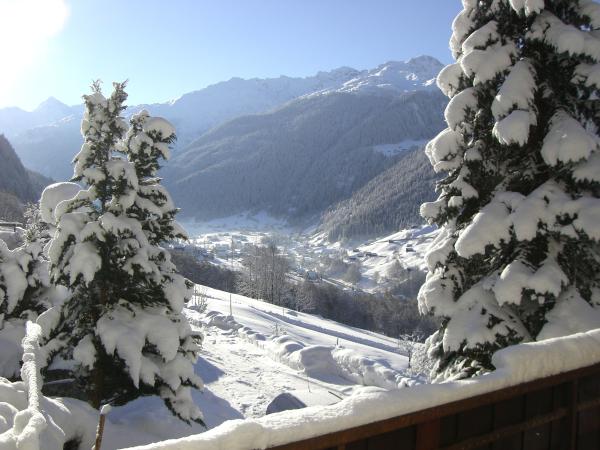 Aussicht vom Ferienhaus [Winter]