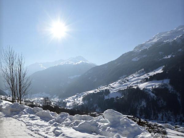 Aussicht vom Ferienhaus [Winter]