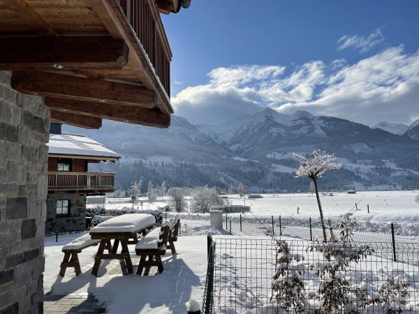 Aussicht vom Ferienhaus [Winter]