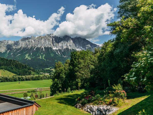 Aussicht vom Ferienhaus [Sommer]