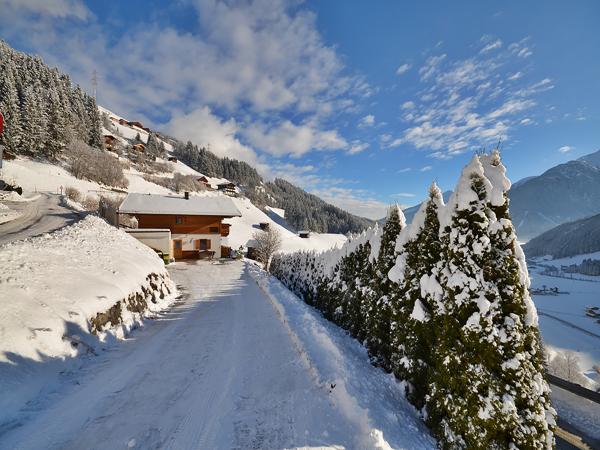 Außenseite Ferienhaus [Winter]