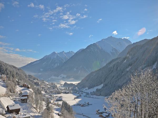 Aussicht vom Ferienhaus [Winter]