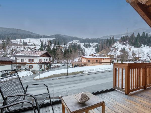 Aussicht vom Ferienhaus [Winter]