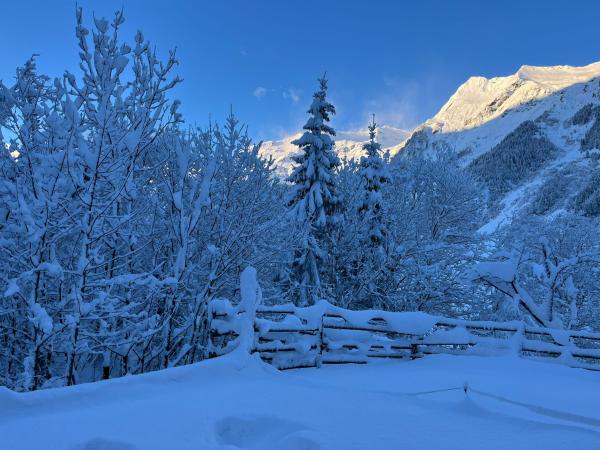 Uitzicht van vakantiehuis [winter]